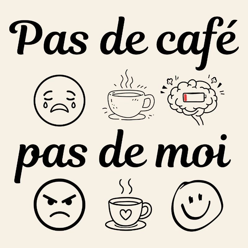 pas de café pas de moi