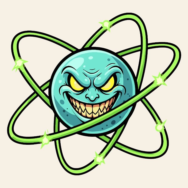 Grim Moon with Atomic Ring