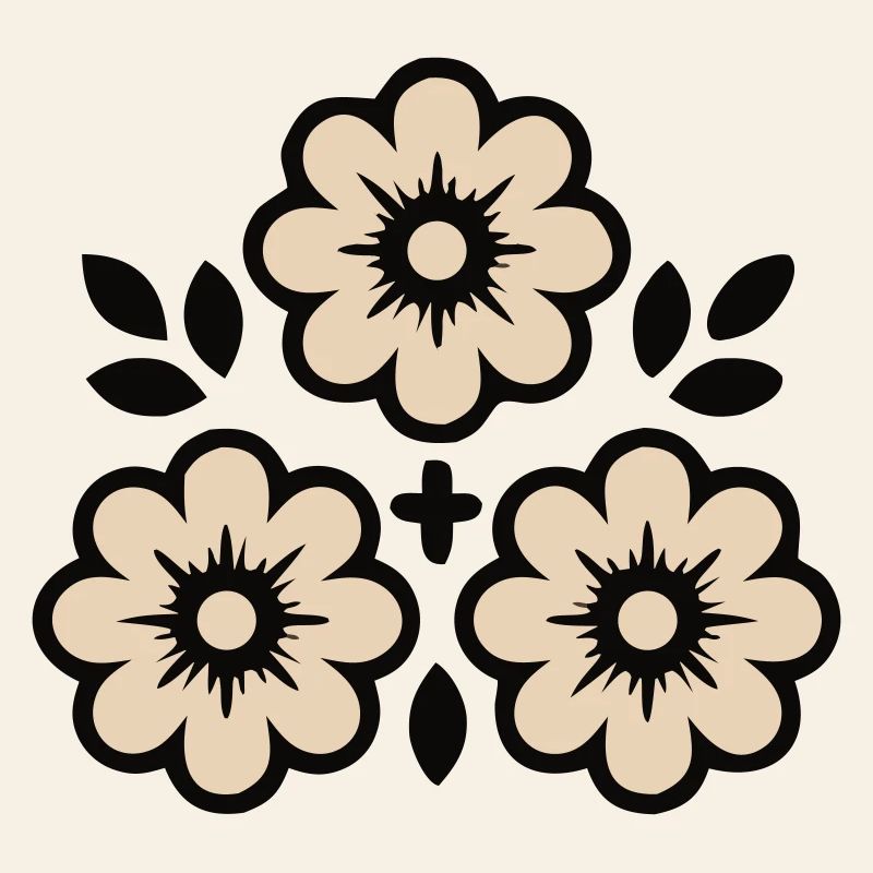 Folklore Blumen Blüten Tracht