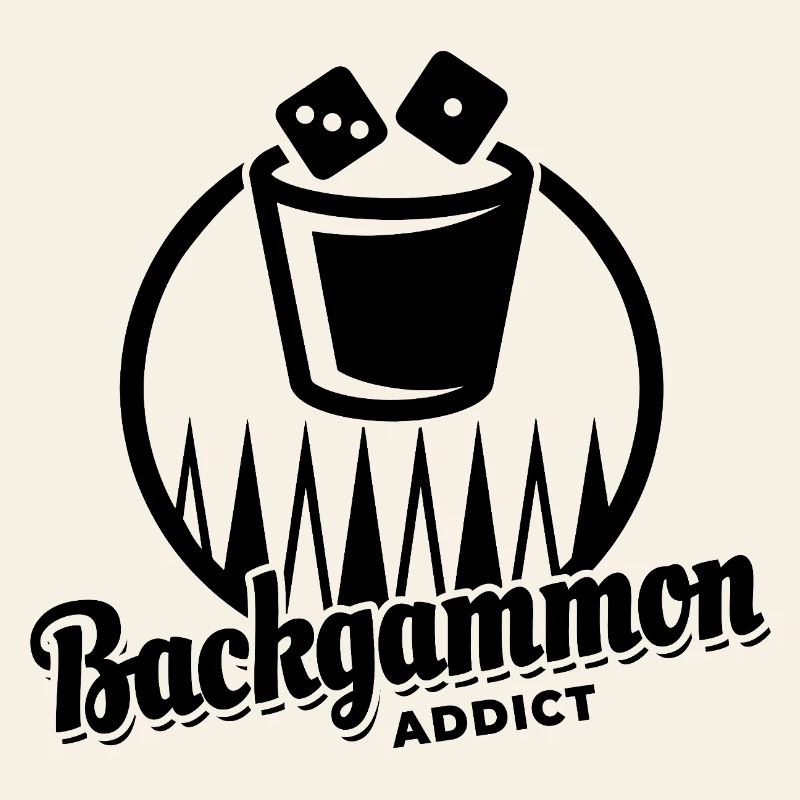 Backgammon Addict | Board Game | Gift