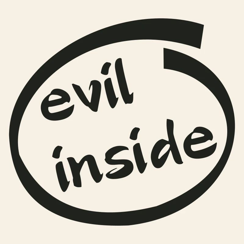 Evil Inside Ring Graphic