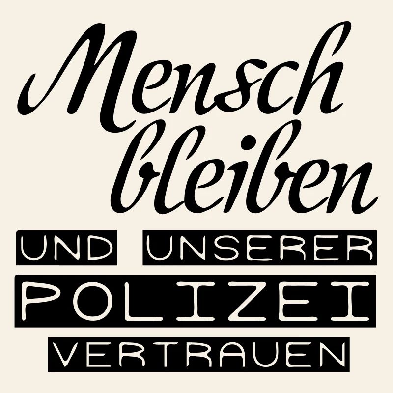 Der Polizei vertrauen Geschenk