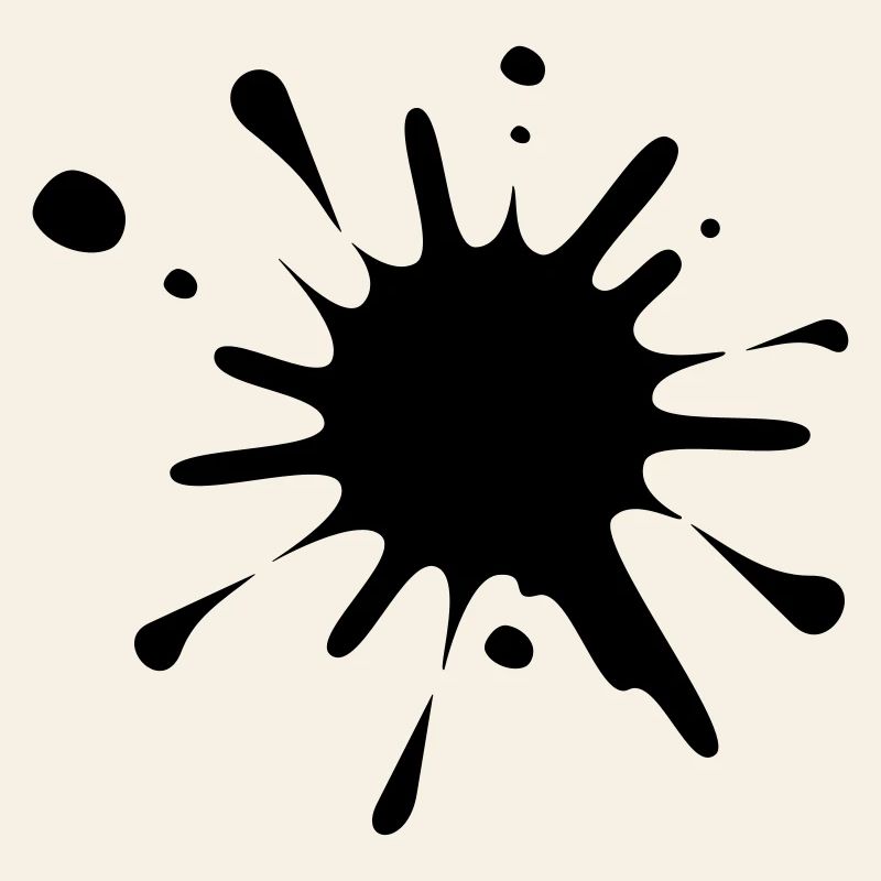 Farbspritzer-Bild*