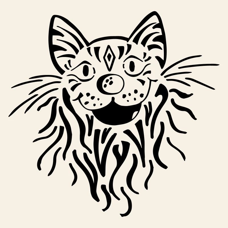 tête de chat tabby - Cat - Tiger - Cat