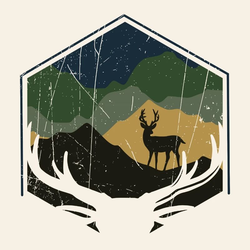 Deer - Nature - Mountains - Forest
