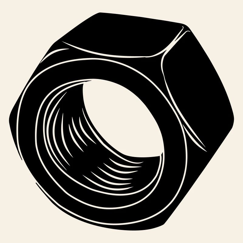 Nut for bolt