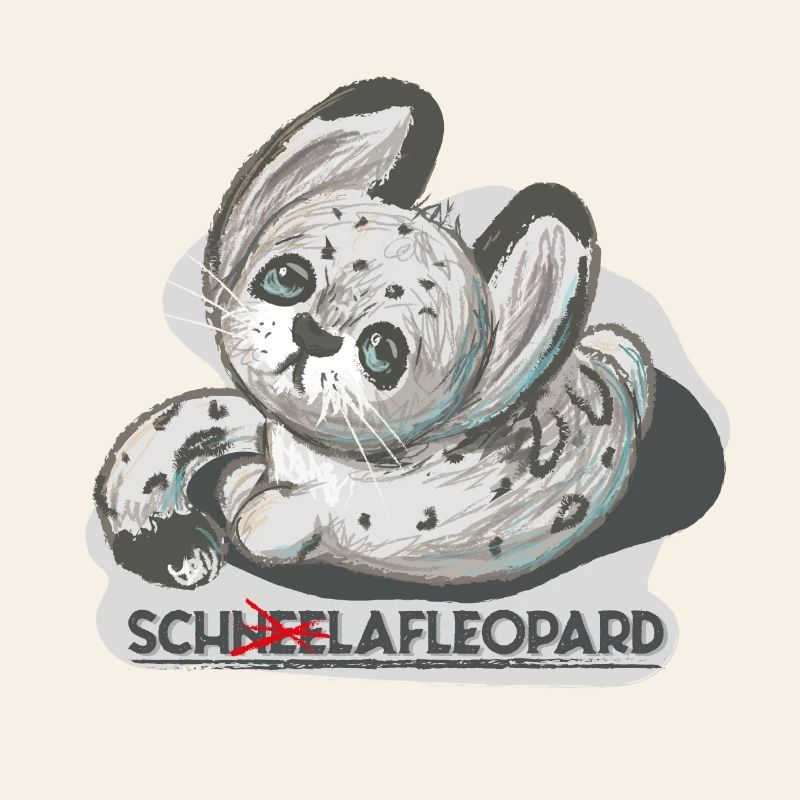 Schlafmütze Krissi, Schneeleopard
