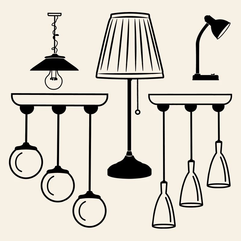 Collection de lampes et d’éclairage