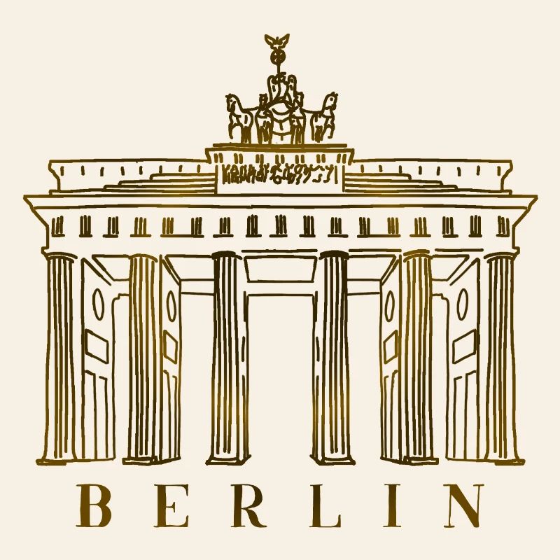 Brandenburg Gate in Berlin, Germany
