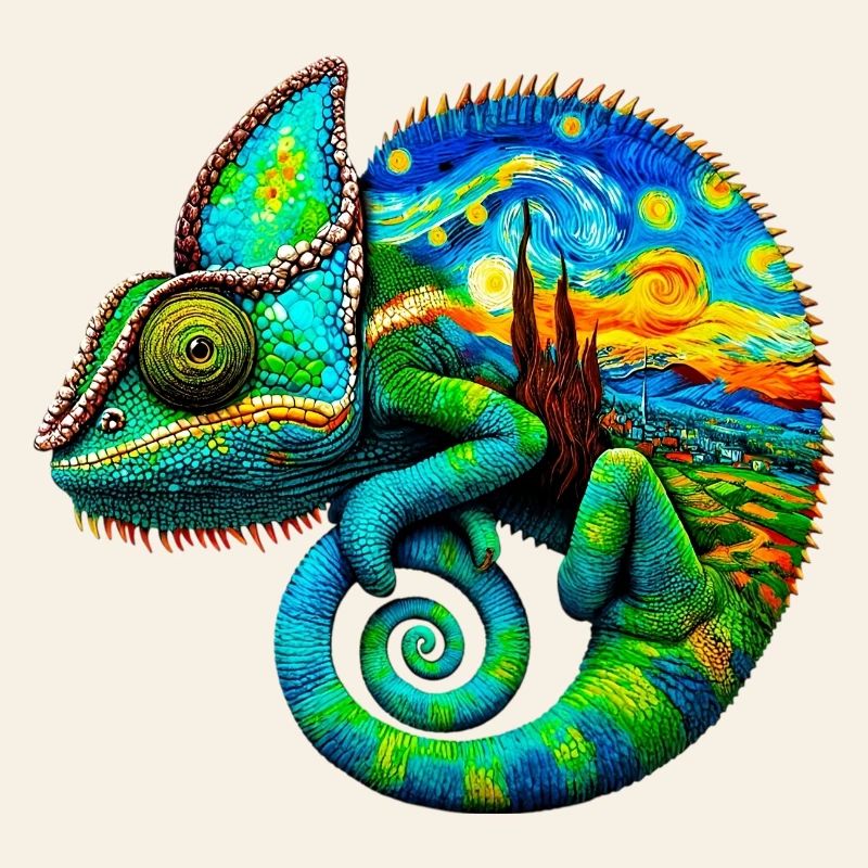 Van Gogh Chameleon