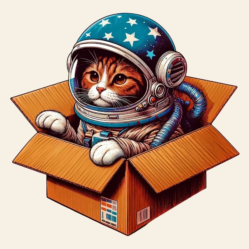 Chat astronaute