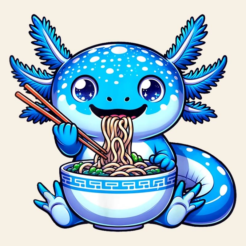 Blue Noodle Dragon Chopsticks