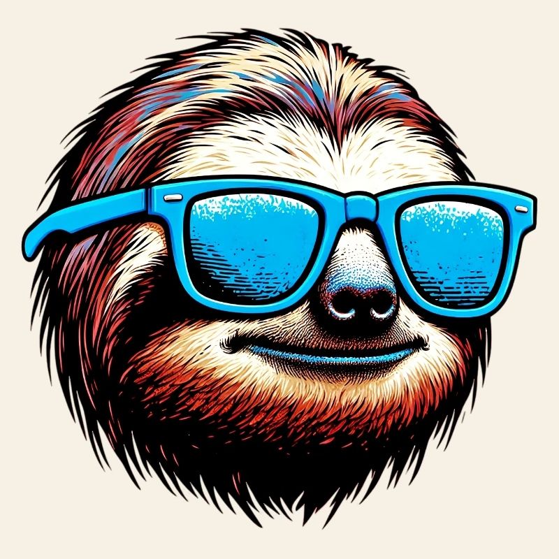 Sloth with Sunglasses