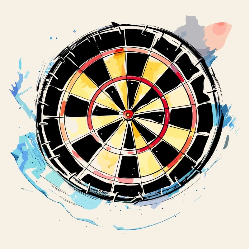 Dartboard Sketch