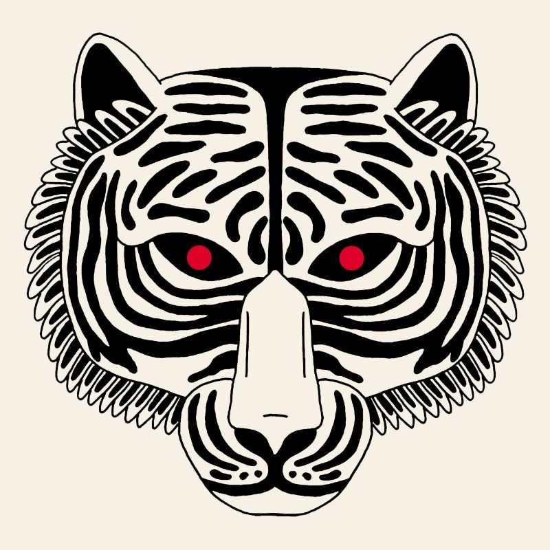 Schwarzer Tiger