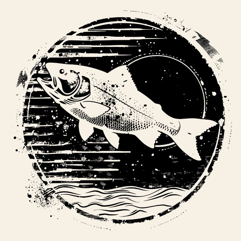 Dessin de pêche