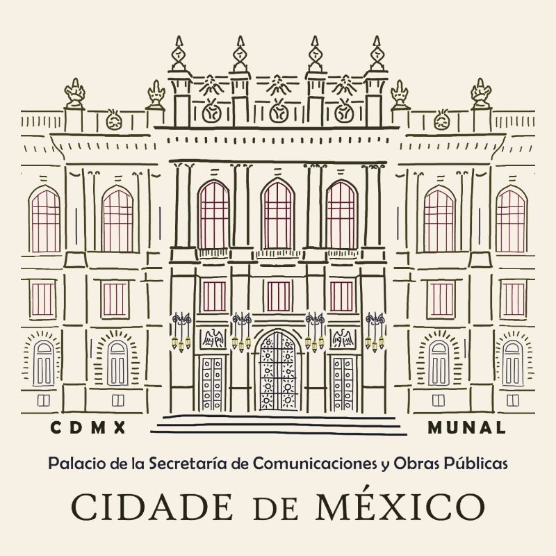 Mexico, Musée d’art, Dessin à la main