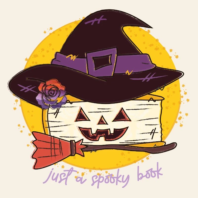 Just a Spooky Book/Halloween