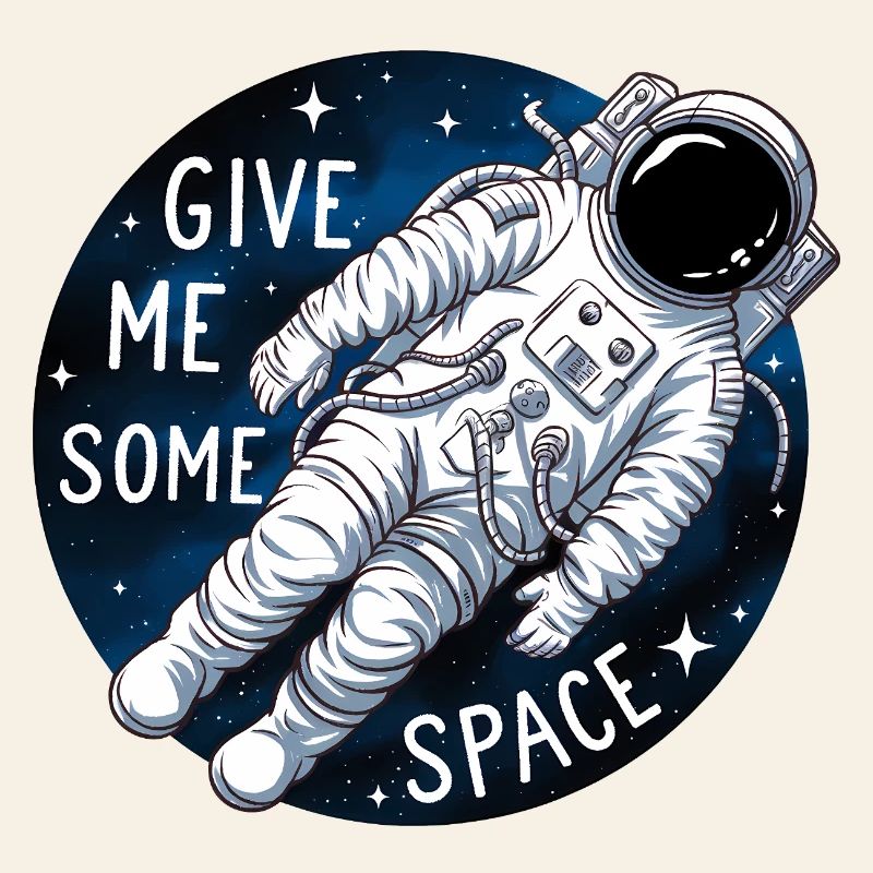 Astronaute de l’espace Dicton drôle