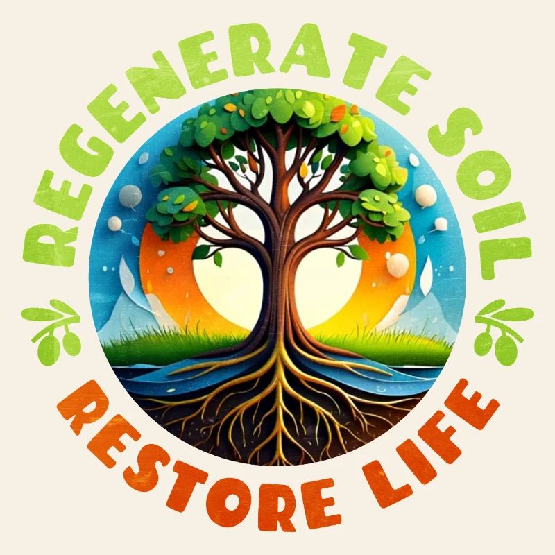 Lively tree representation for nature