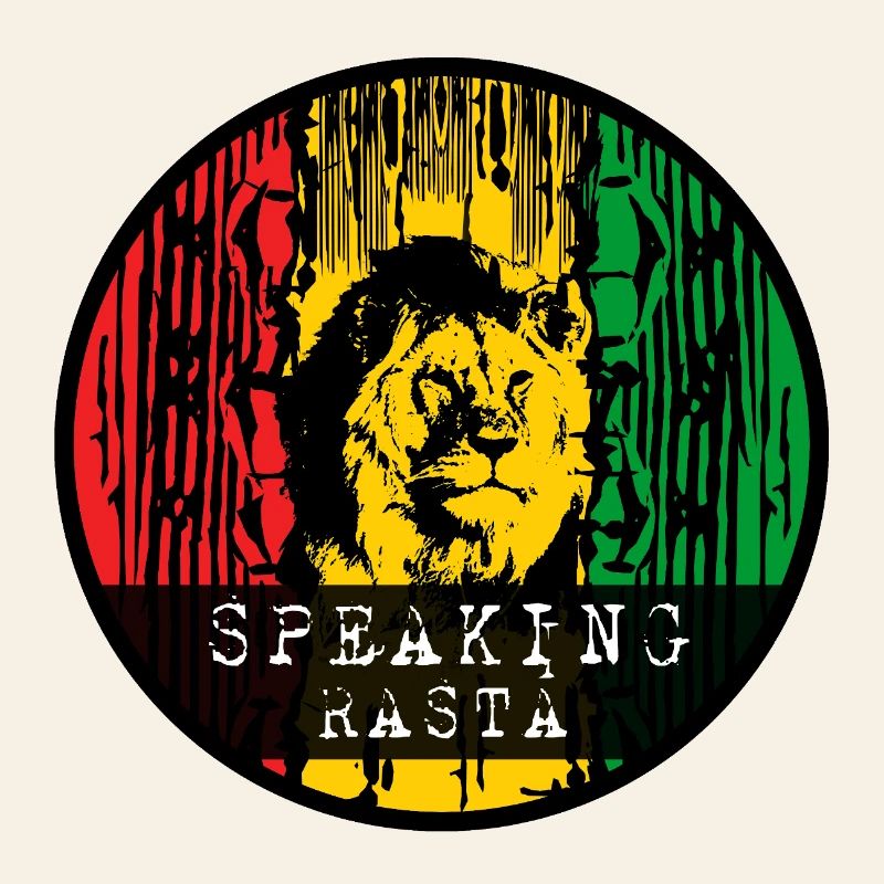Lion in Rasta style