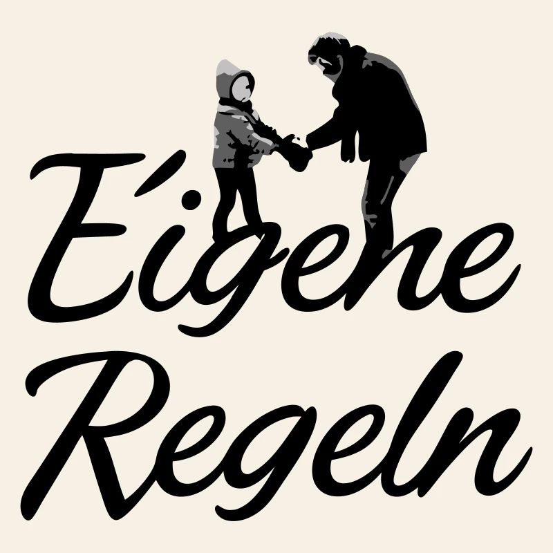 Silhouette Père et Enfant