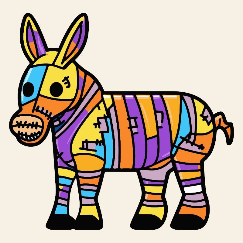 Donkey Halloween Zombie