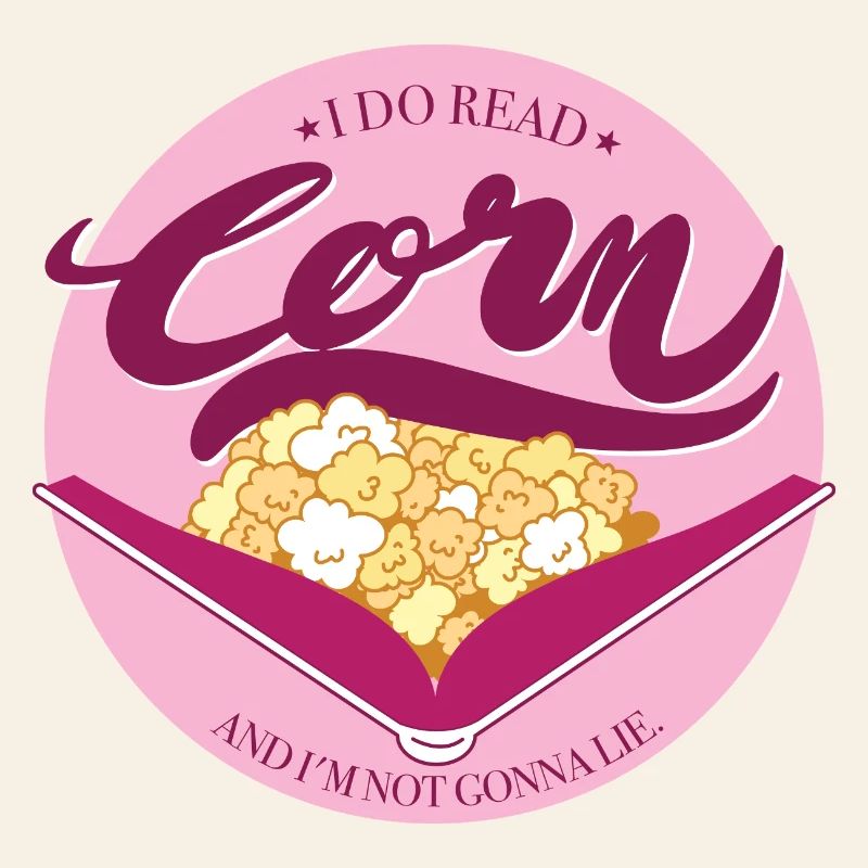 Corn with pink background