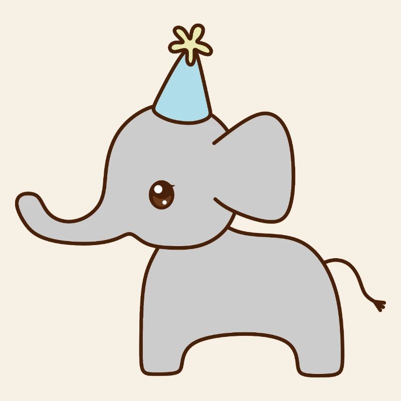 Elephant Party Hat