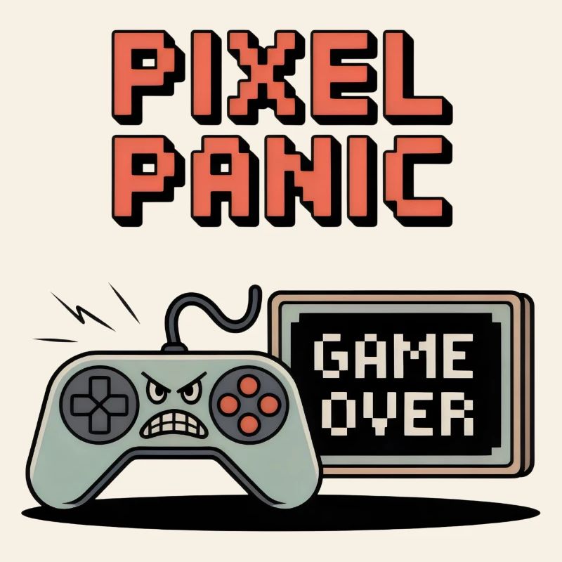 Pixel Panic – Game Over Rage Mode