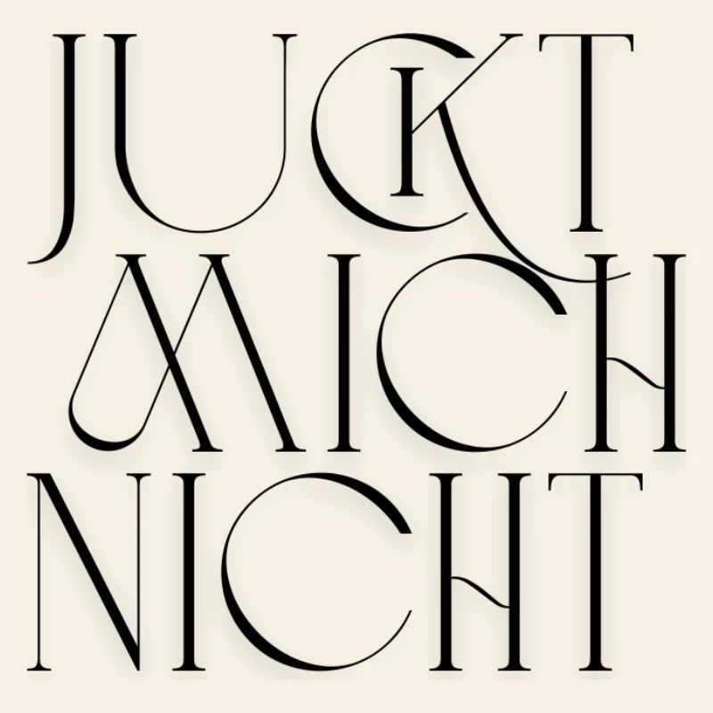 Don't Itch Me - Statement Design