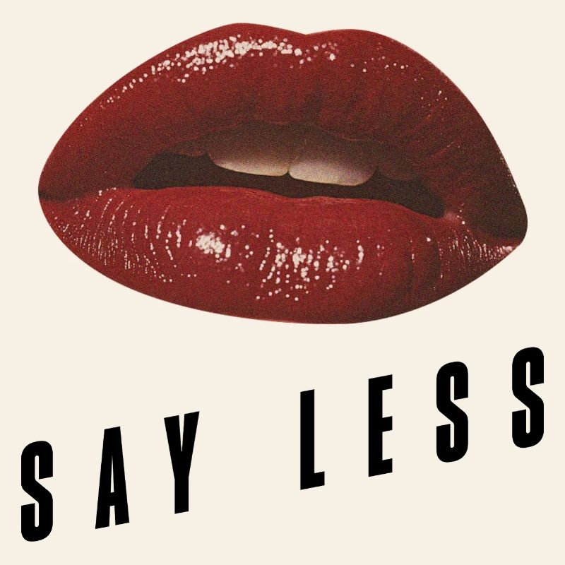 Red Lips Minimal – Bold Statement