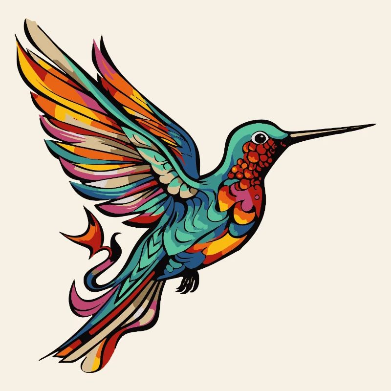 Bande dessinée Colibri Oiseau