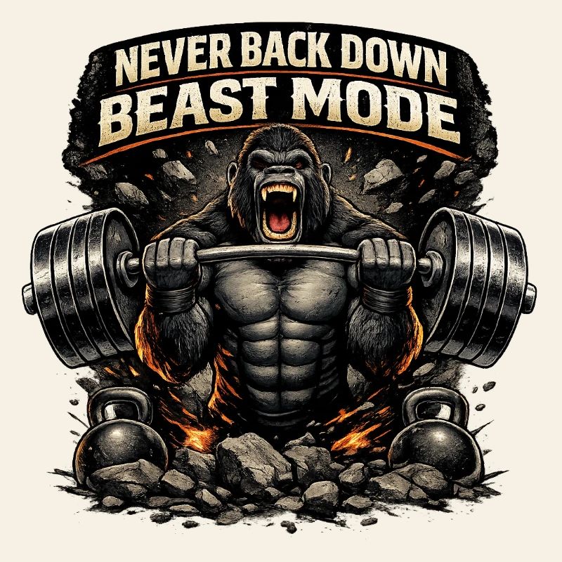 Beast Modus Kraftgorilla