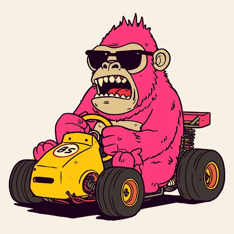 Kart Singe Rose