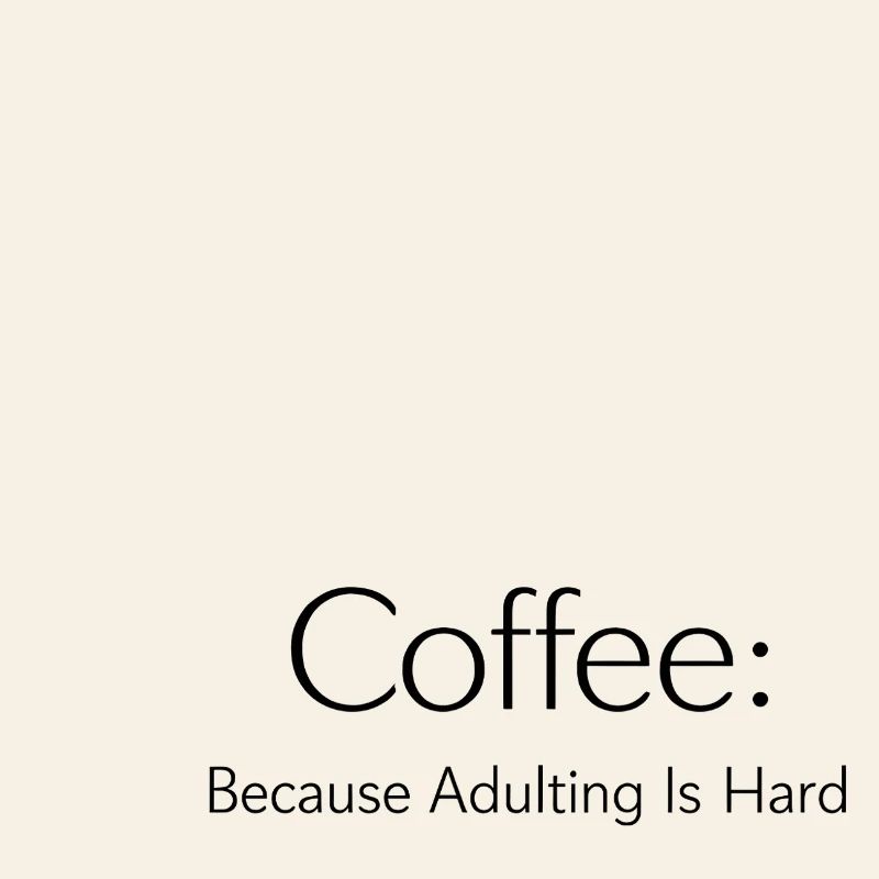 Café parce que le meurtre est mal