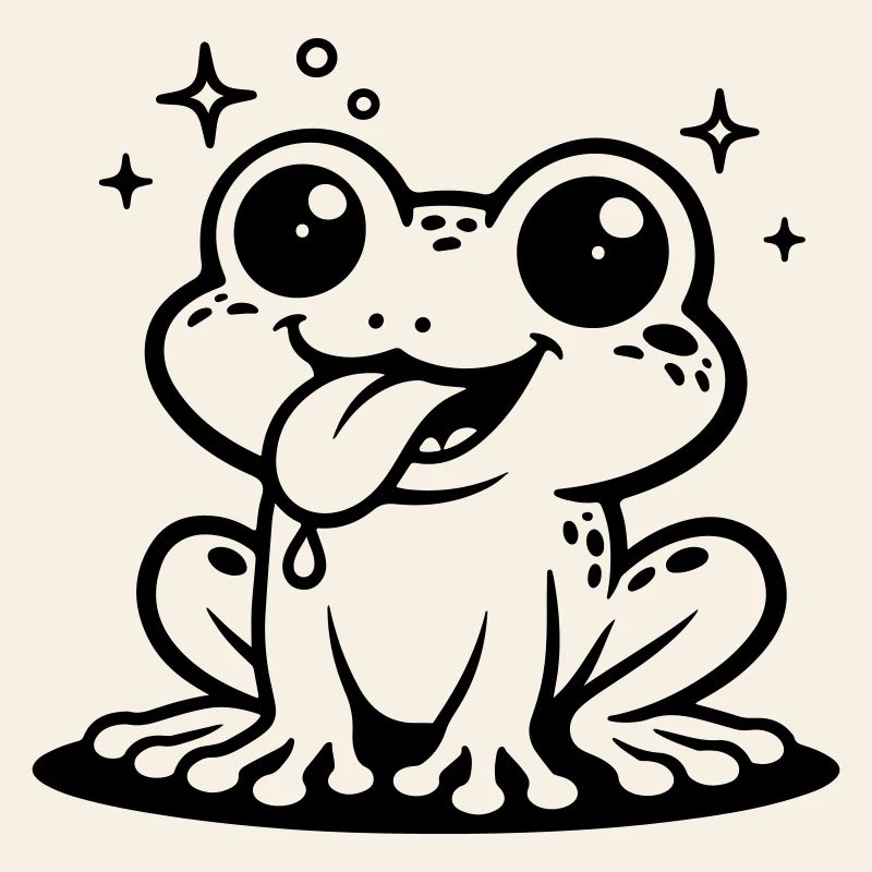 Toad Comic Frog