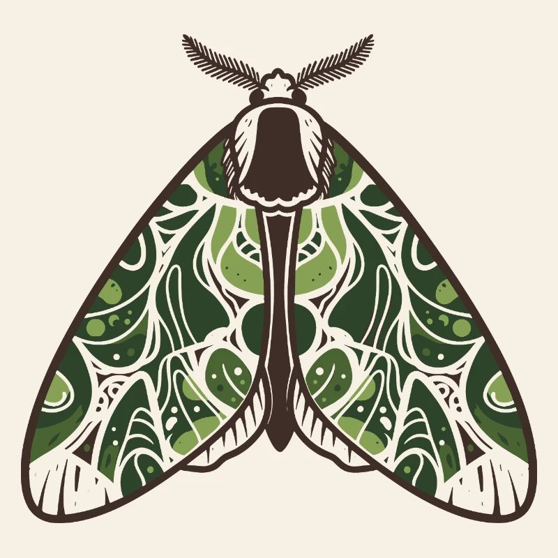 Verdant Leafwing Moth