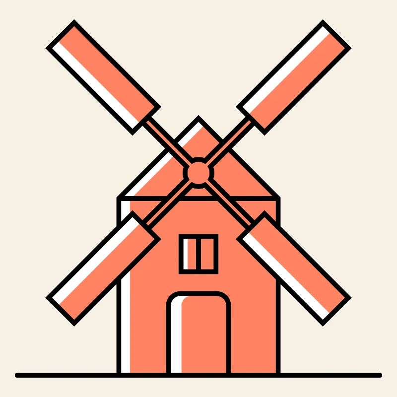 Windmühle Icon