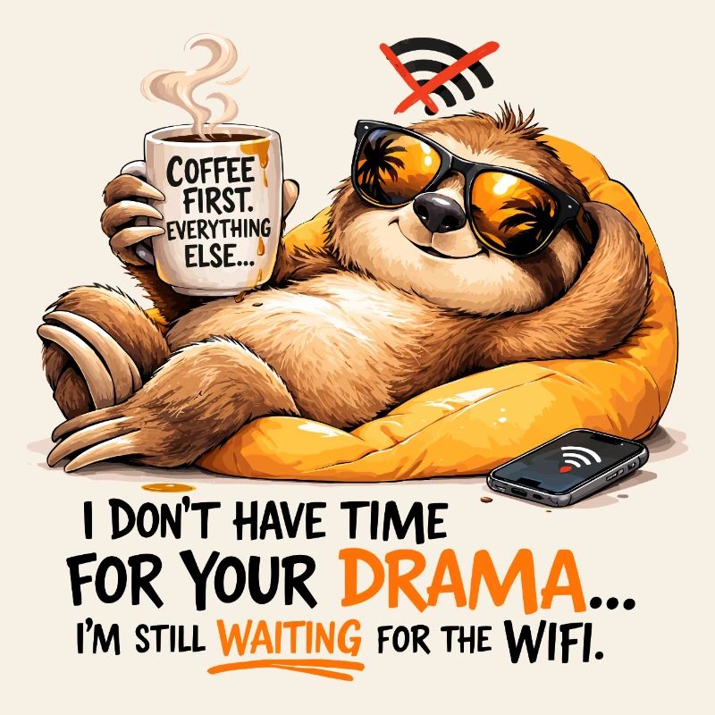 Sloth Coffee Lounge Drama