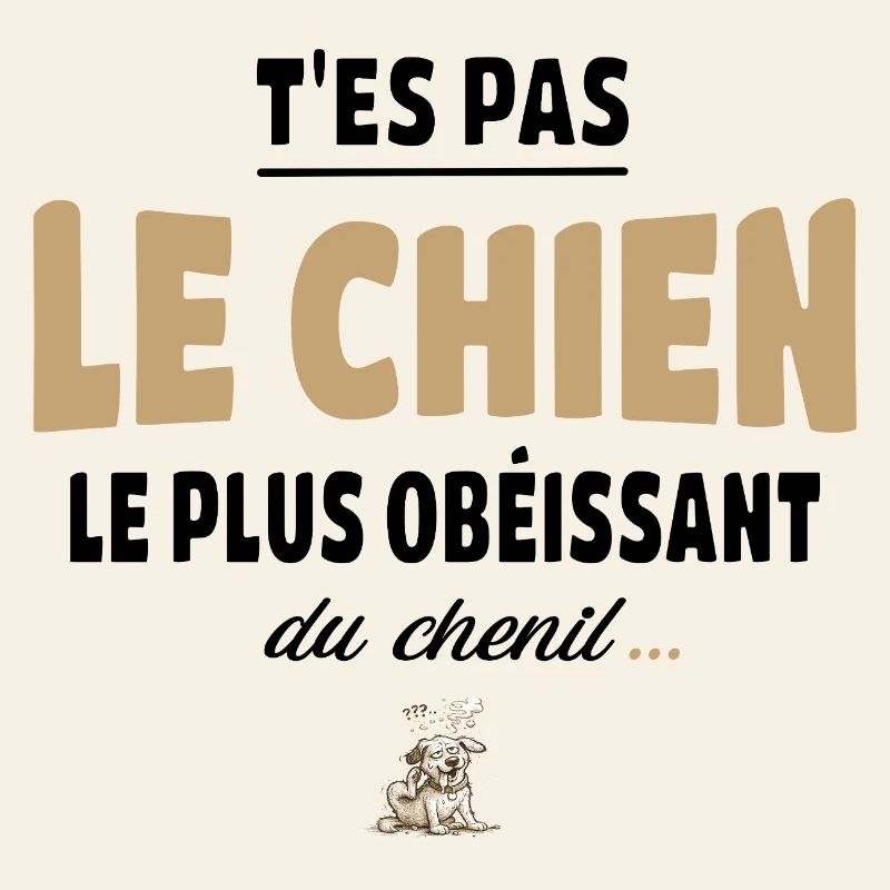 T’es pas le chien le plus obéissant du chenil