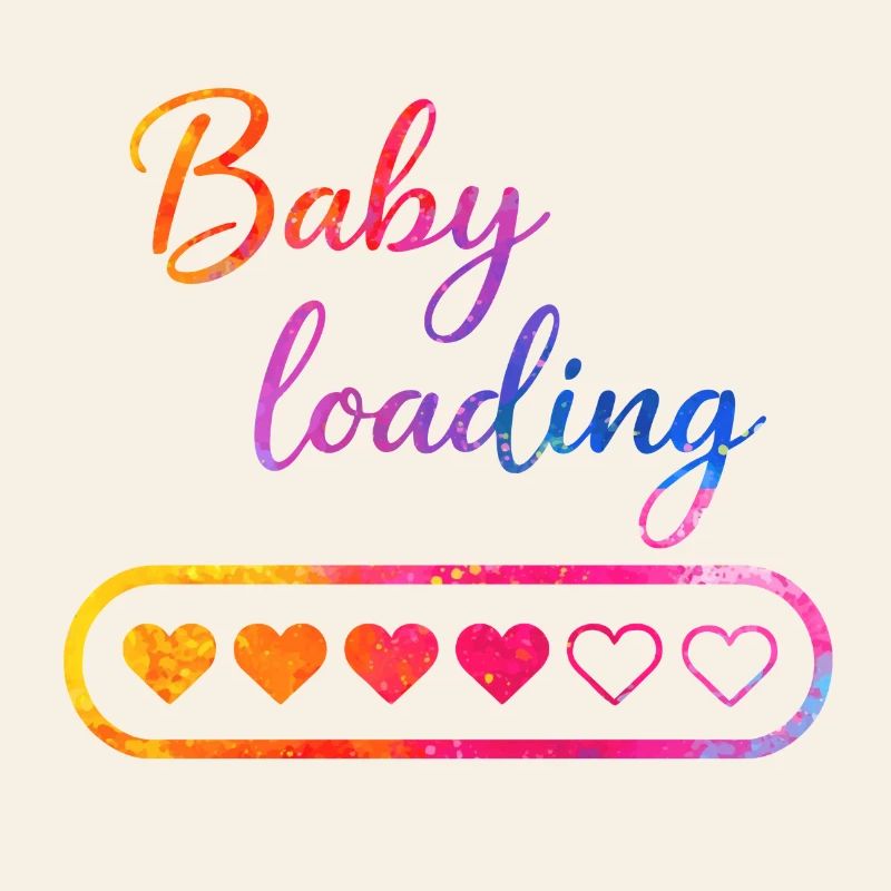 Baby loading herz