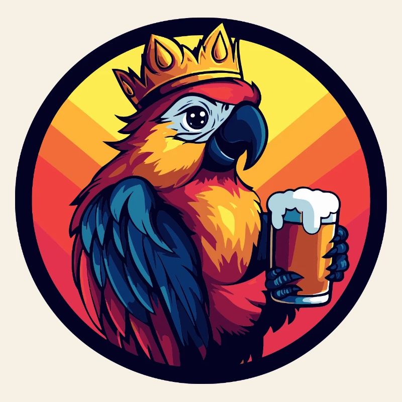 Parrot Beer Funny