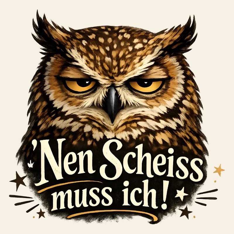 Guck Mich Nicht In Diesem Ton An Eule