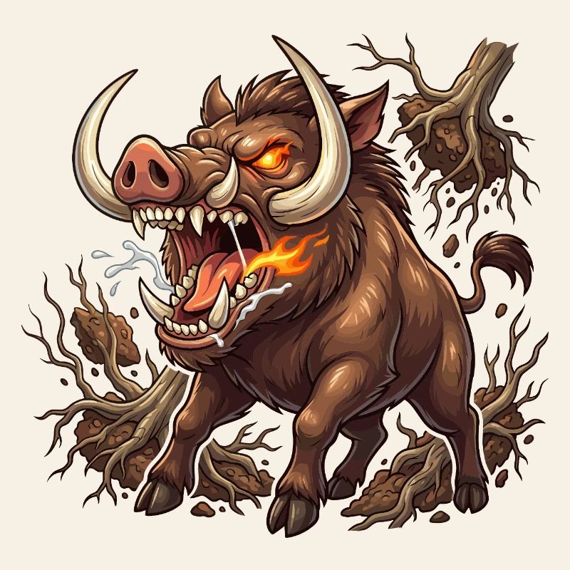Sanglier de Tempête de Feu