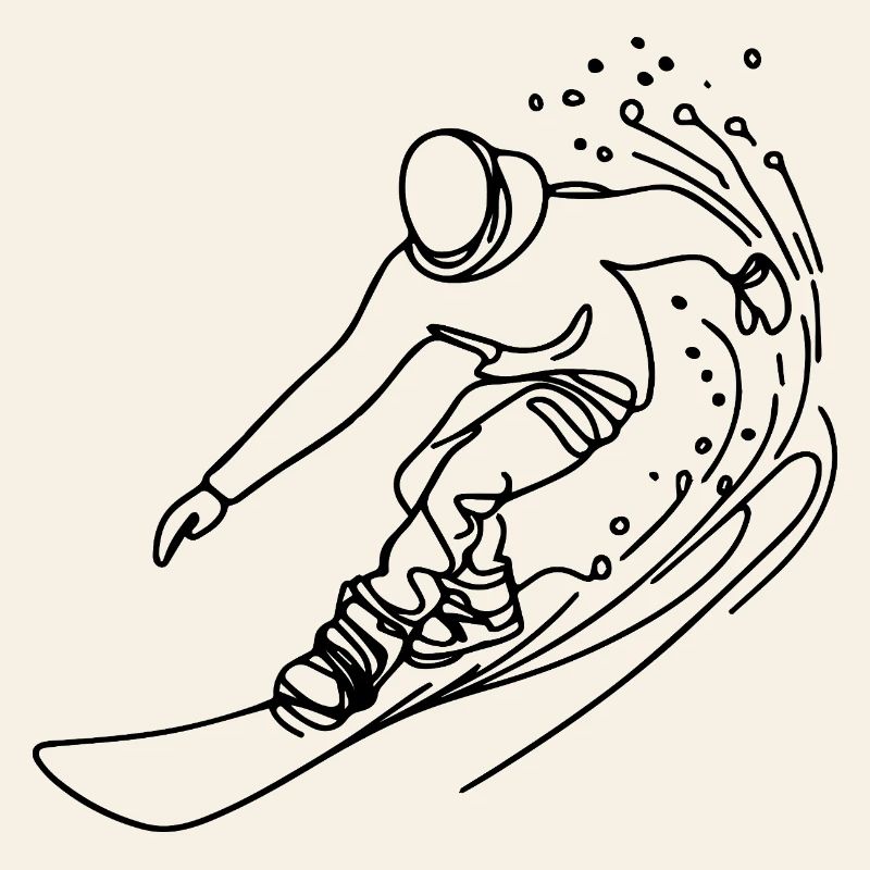 Amateurs de snowboard