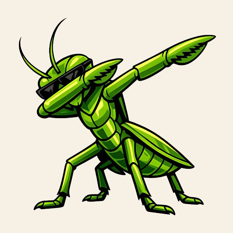 Dabbing Praying Mantis