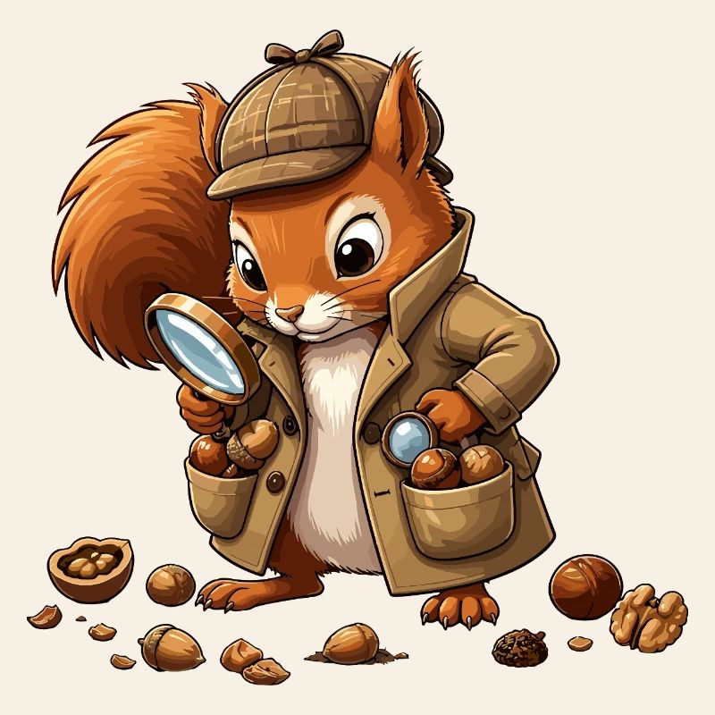 Detective Squirrel Coat