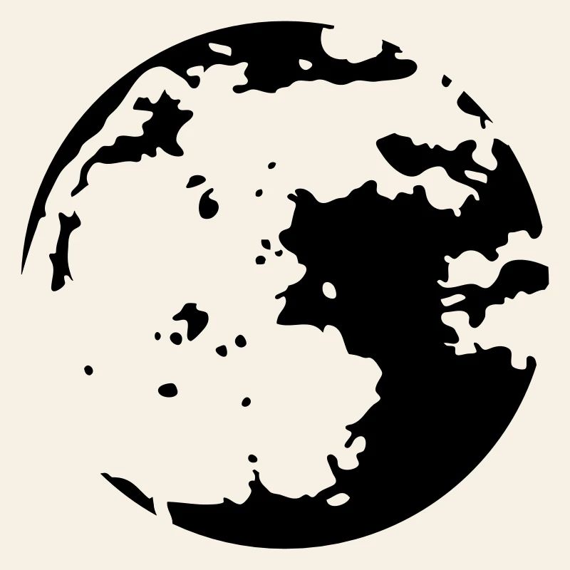 Moon Stencil