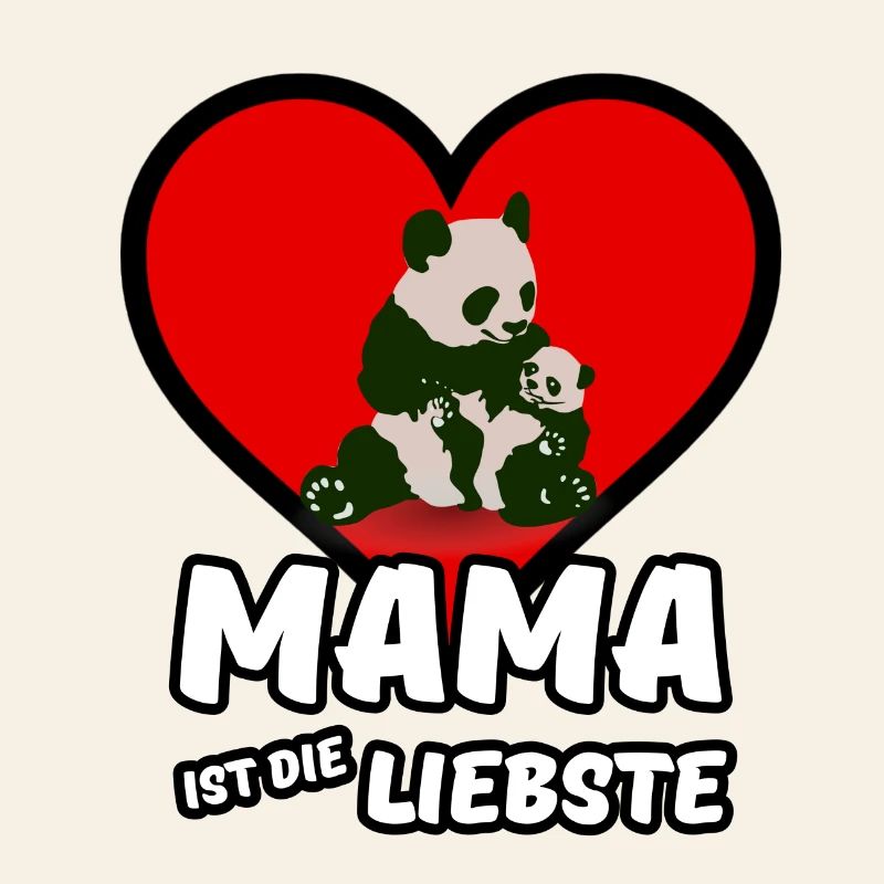 Mama ist die Liebste - Mutter, Muttertag, Geschenk